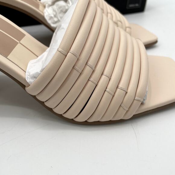DOLCE VITA New in Box Priana Block Neutral Heels in Cream // 8.5 - Picture 6 of 12